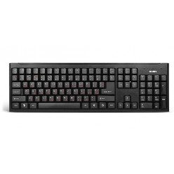 Клавиатура SVEN Standard 303 Power USB+PS/2, Рус/Укр/Eng, Черная